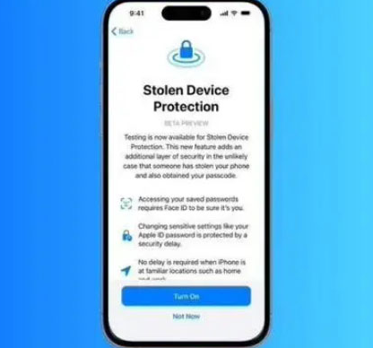 大悟苹果授权维修店分享被盗设备保护功能开启方法 