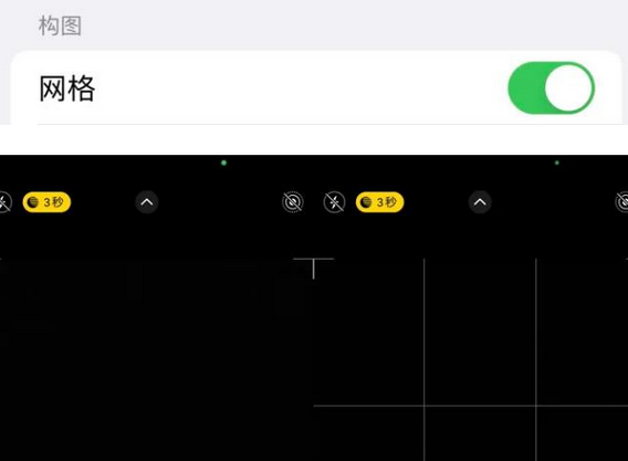 大悟苹果手机维修网点分享iPhone如何开启九宫格构图功能