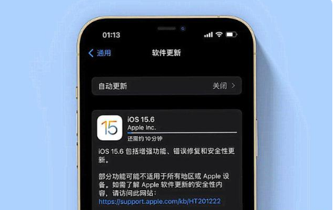 大悟苹果手机维修分享iOS 15.6续航怎么样 