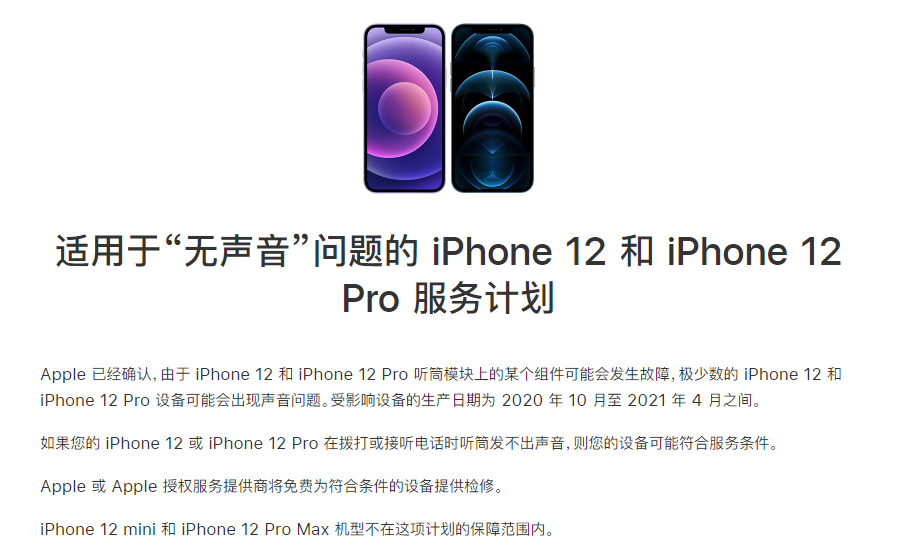 大悟苹果手机维修分享iPhone 12/Pro 拨打或接听电话时无声音怎么办 